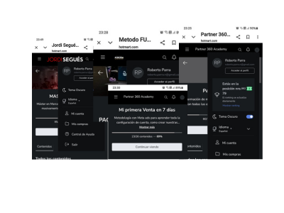 Cursos Ingresado Comparativa Partner 360 y Metodo Fukuda